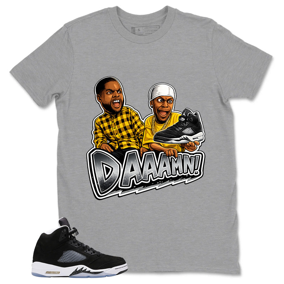 Cool Grey Oreo 5s Zadago Shirt Daaamn Sneaker Graphic