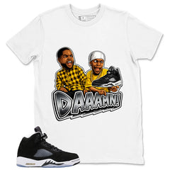 Cool Grey Oreo 5s Zadago Shirt Daaamn Sneaker Graphic