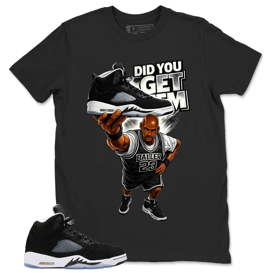 Cool Grey Oreo 5s Zadago Shirt Did You Get Em Graphic