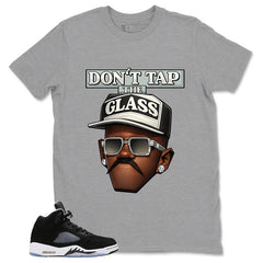 Cool Grey Oreo 5s Zadago Shirt Don't Tap The Glass Graphic