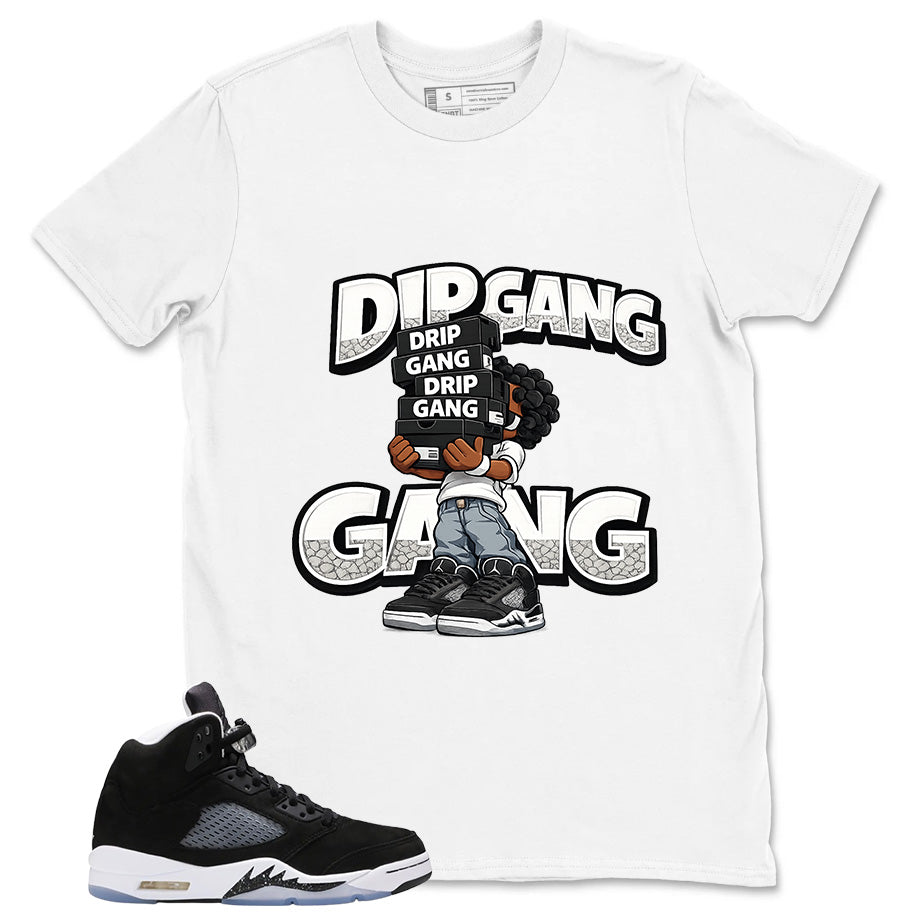 Cool Grey Oreo 5s Zadago Shirt Drip Gang Graphic