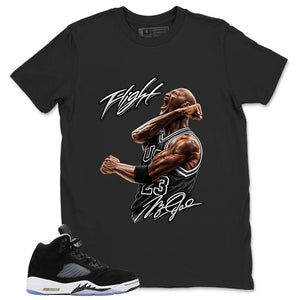 Cool Grey Oreo 5s Zadago Shirt Flight MJ Graphic