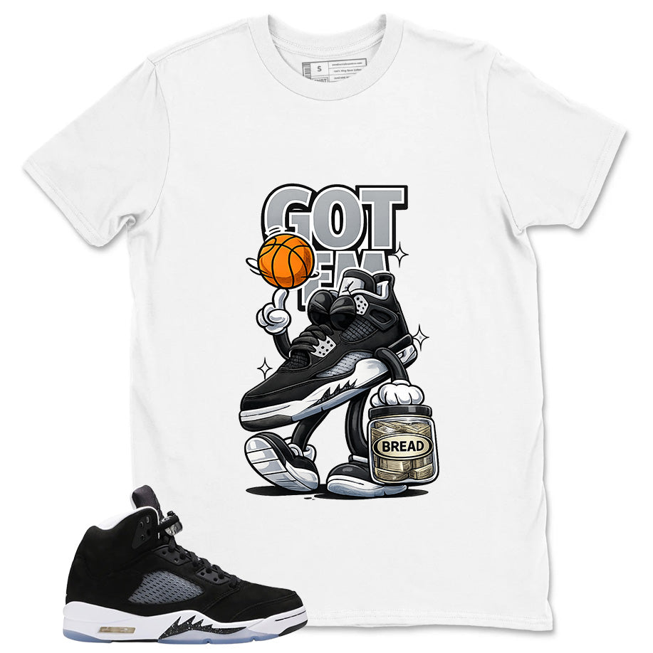 Cool Grey Oreo 5s Zadago Shirt Got 'Em Bread Graphic