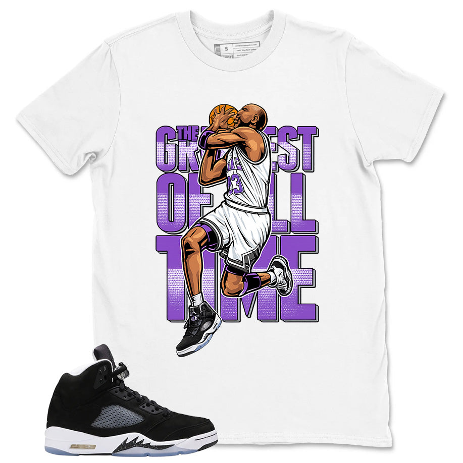 Cool Grey Oreo 5s Zadago Shirt Greatest Of All Time Graphic