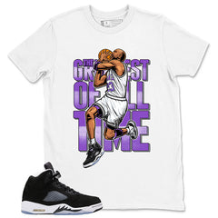 Cool Grey Oreo 5s Zadago Shirt Greatest Of All Time Graphic