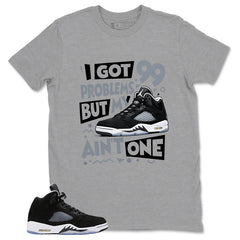 Cool Grey Oreo 5s Zadago Shirt I Got 99 Problems Graphic