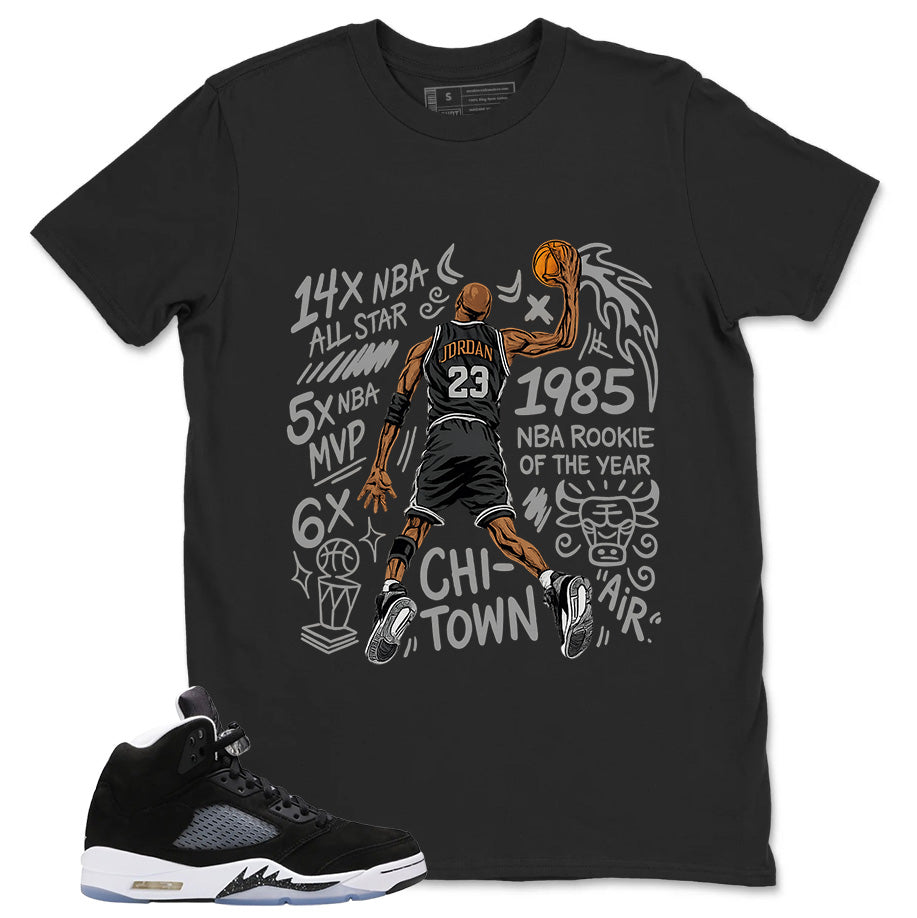 Cool Grey Oreo 5s Zadago Shirt Jordan 23 All Star Graphic
