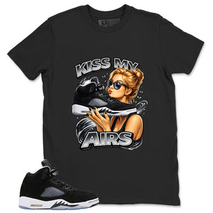 Cool Grey Oreo 5s Zadago Shirt Kiss My Airs Graphic