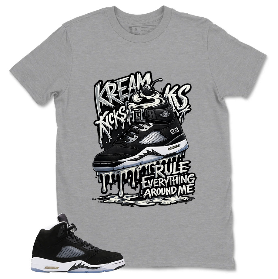 Cool Grey Oreo 5s Zadago Shirt Kream Kicks Graphic