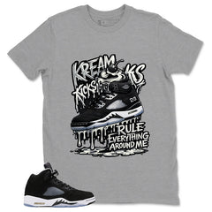 Cool Grey Oreo 5s Zadago Shirt Kream Kicks Graphic