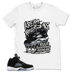 Cool Grey Oreo 5s Zadago Shirt Kream Kicks Graphic