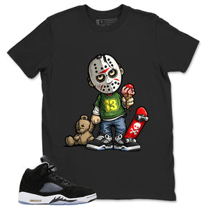 Cool Grey Oreo 5s Zadago Shirt Little Jason Graphic