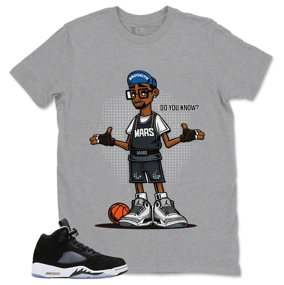 Cool Grey Oreo 5s Zadago Shirt Mars Do You Know Graphic