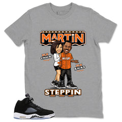 Cool Grey Oreo 5s Zadago Shirt Martin Steppin Graphic