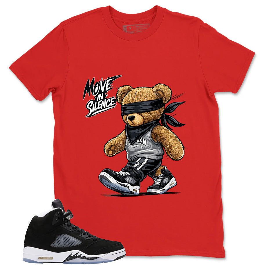 Cool Grey Oreo 5s Zadago Shirt Move In Silence Graphic
