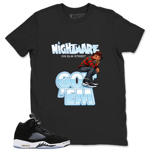 Cool Grey Oreo 5s Zadago Shirt Nightmare On Elm Street Graphic