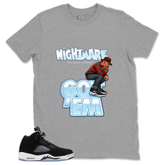 Cool Grey Oreo 5s Zadago Shirt Nightmare On Elm Street Graphic
