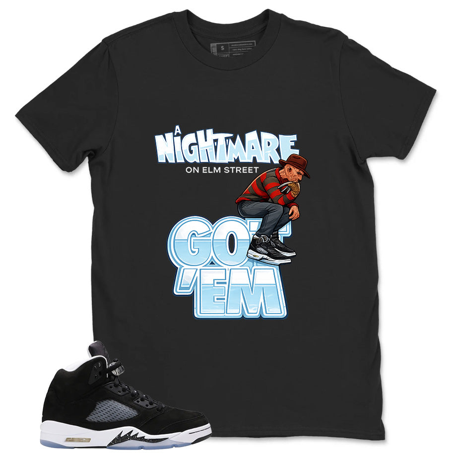 Cool Grey Oreo 5s Zadago Shirt Nightmare On Elm Street Graphic