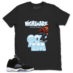 Cool Grey Oreo 5s Zadago Shirt Nightmare On Elm Street Graphic