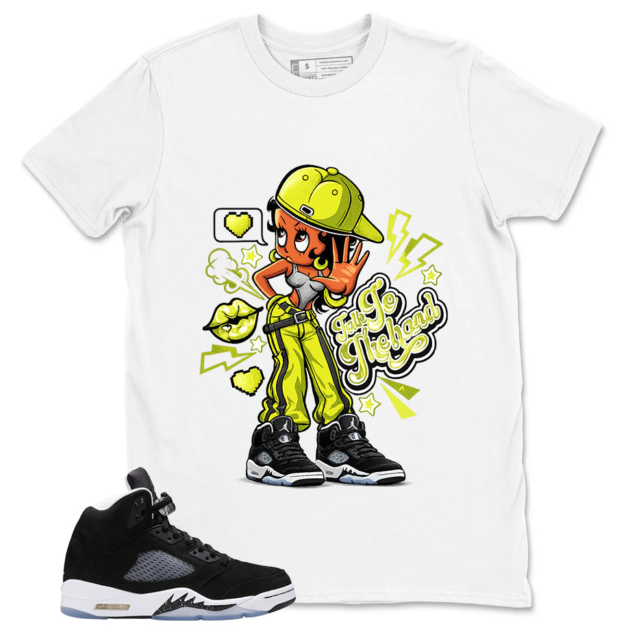 Cool Grey Oreo 5s Zadago Shirt Talk To The Hand Graphic