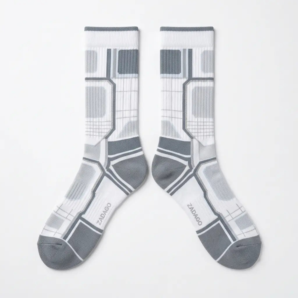 Cool Grey Socks – Air Jordan 6 Retro Inspired Mid-Calf Unisex Crew Socks