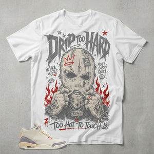 Cream Muslin 3s Zadago Shirt Drip To Hard Graphic
