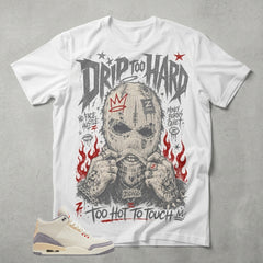 Cream Muslin 3s Zadago Shirt Drip To Hard Graphic