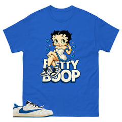 Cream Travis Scott Fragment Sail Military Blue 1s Shirt Betty Boop Graphic
