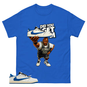 Cream Travis Scott Fragment Sail Military Blue 1s Shirt Did You Get Em Graphic