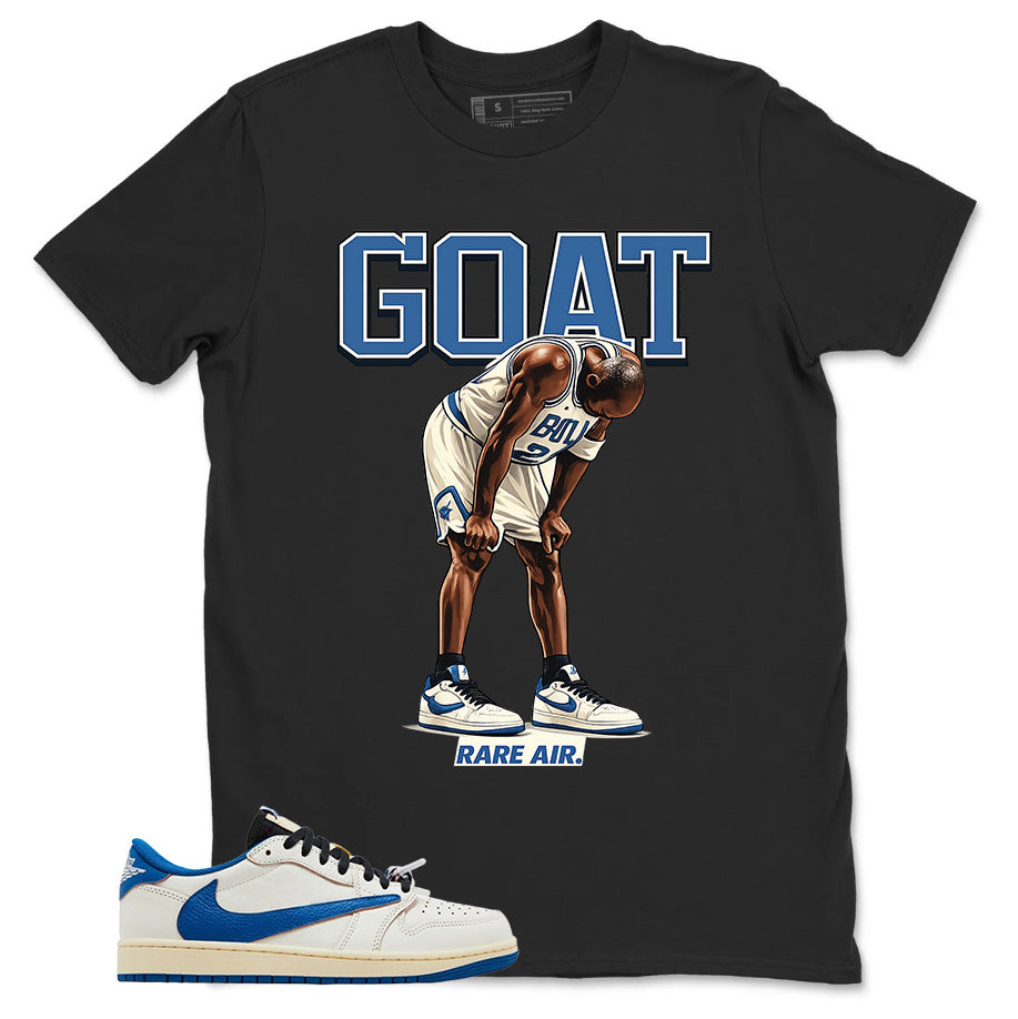 Cream Travis Scott Fragment Sail Military Blue 1s Shirt Goat Rare Air Graphic