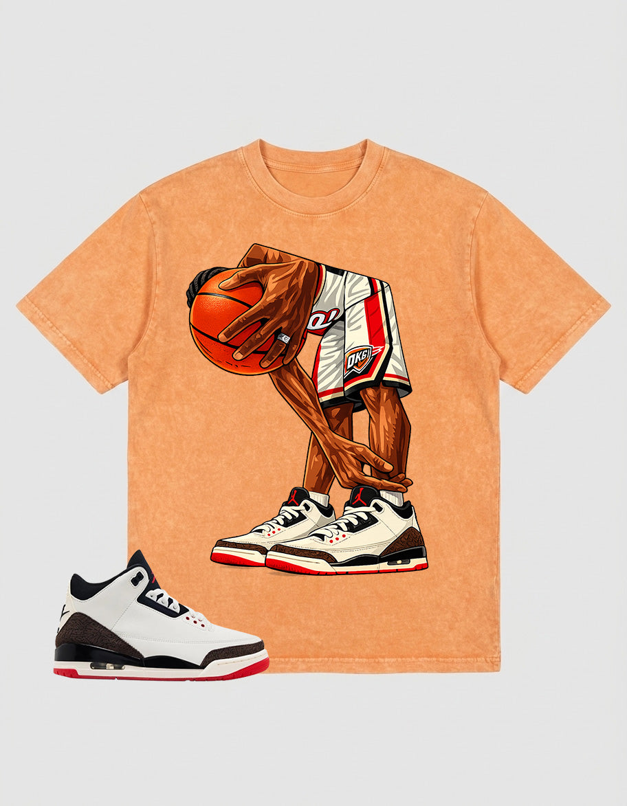 Cream World’s Best Dad 3s Zadago Washed T-shirt Ball Time Graphic