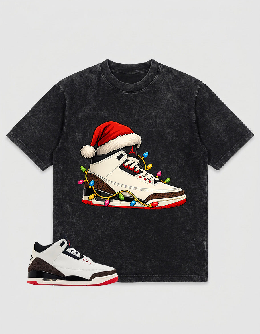 Cream World’s Best Dad 3s Zadago Washed T-shirt Kickmas Graphic