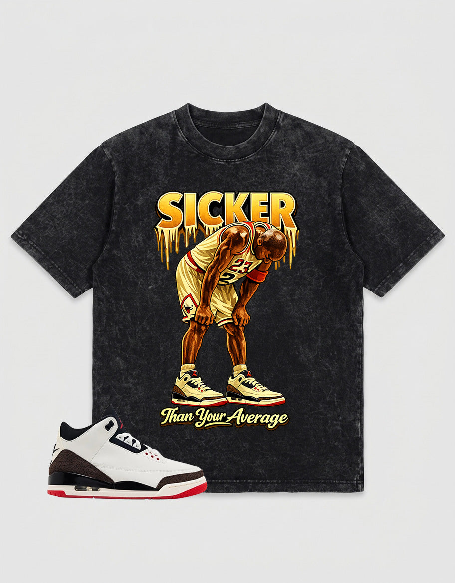 Cream World’s Best Dad 3s Zadago Washed T-shirt Sicker Graphic