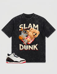 Cream World’s Best Dad 3s Zadago Washed T-shirt Slam Dunk Graphic