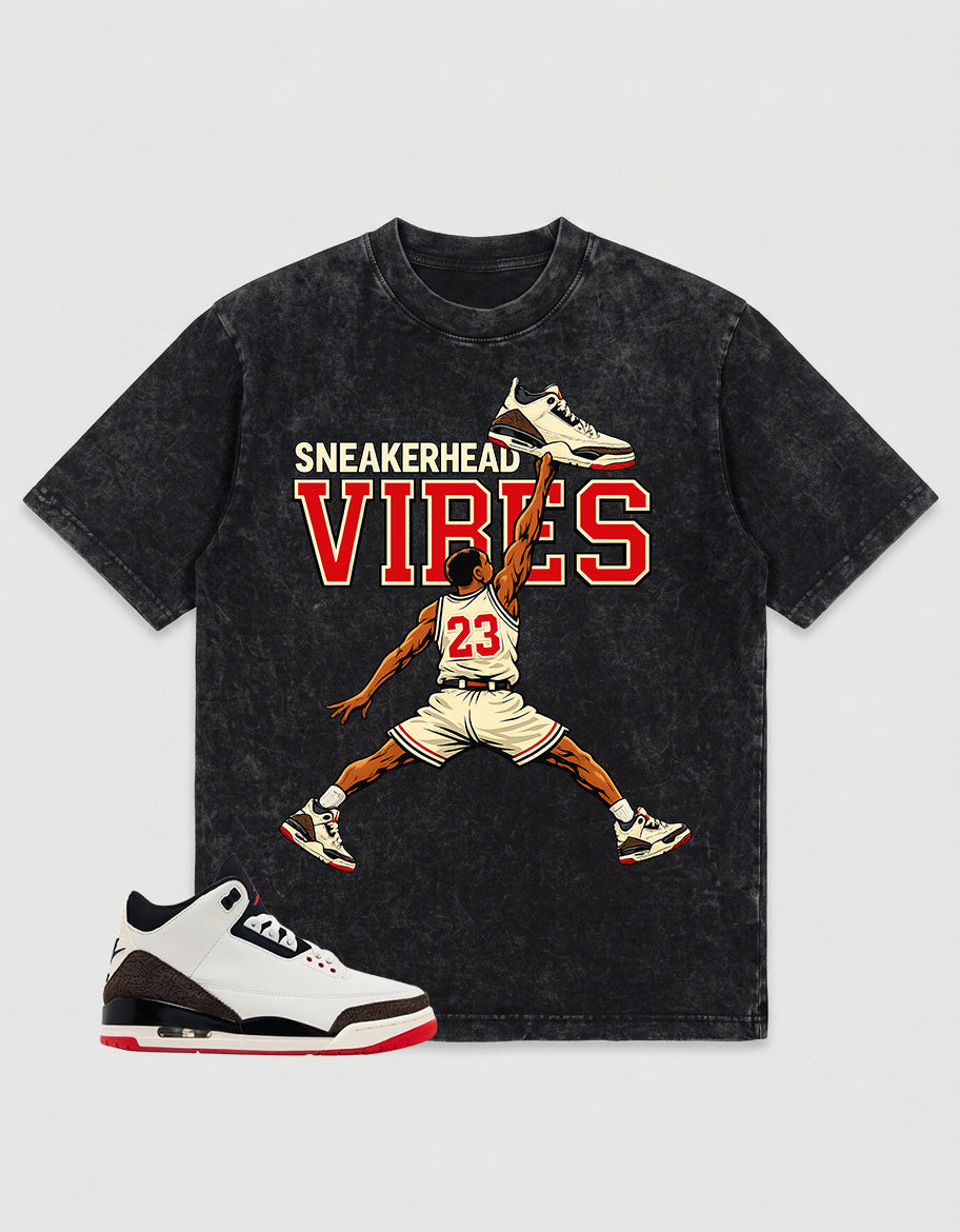 Cream World’s Best Dad 3s Zadago Washed T-shirt Sneakerhead Vibes Graphic