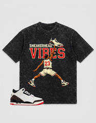 Cream World’s Best Dad 3s Zadago Washed T-shirt Sneakerhead Vibes Graphic