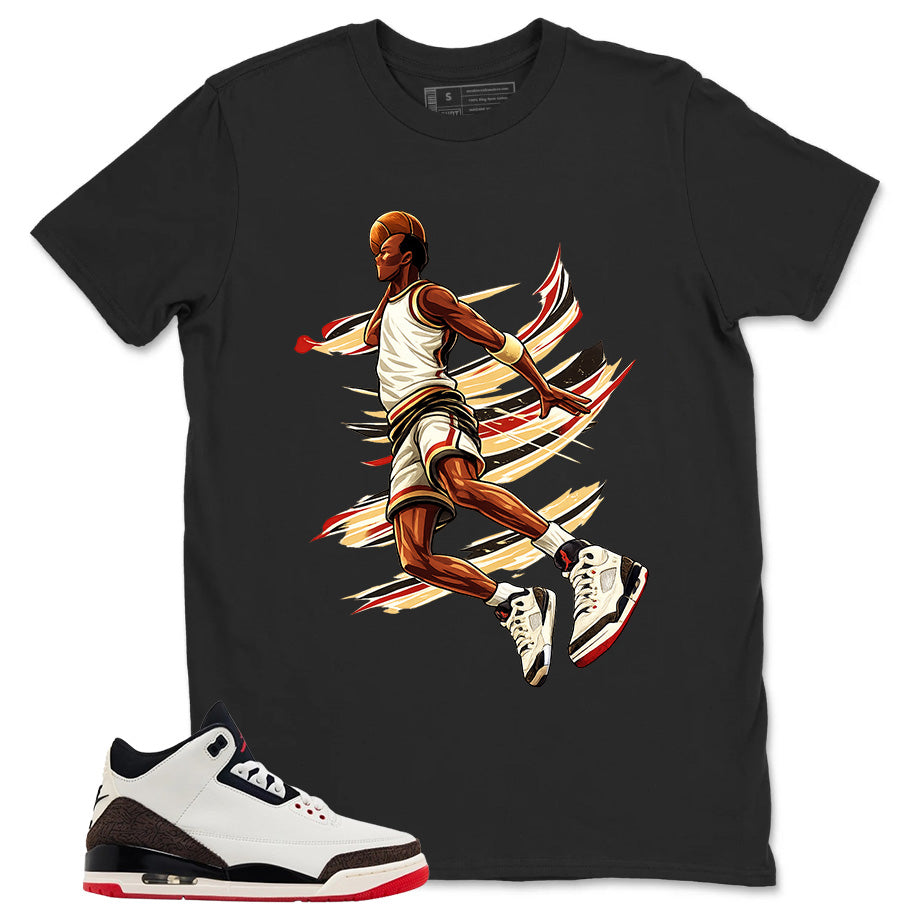 Cream World’s Best Dad 3s Zadago Shirt Air Ball Graphic