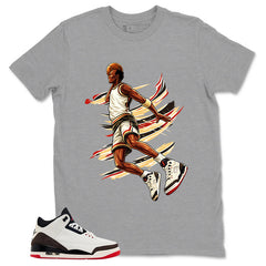 Cream World’s Best Dad 3s Zadago Shirt Air Ball Graphic