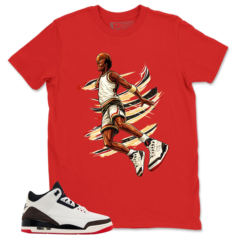 Cream World’s Best Dad 3s Zadago Shirt Air Ball Graphic