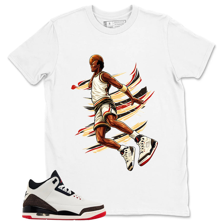 Cream World’s Best Dad 3s Zadago Shirt Air Ball Graphic