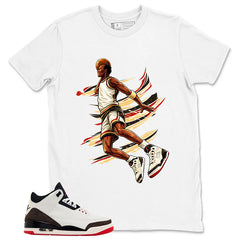 Cream World’s Best Dad 3s Zadago Shirt Air Ball Graphic