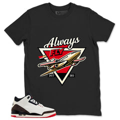 Cream World’s Best Dad 3s Zadago Shirt Always Fly Graphic