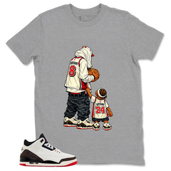 Cream World’s Best Dad 3s Zadago Shirt Father & Son Best Friend Graphic