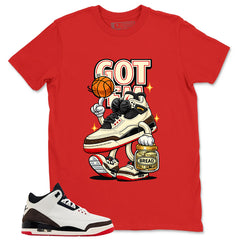 Cream World’s Best Dad 3s Zadago Shirt Got 'Em Bread Graphic