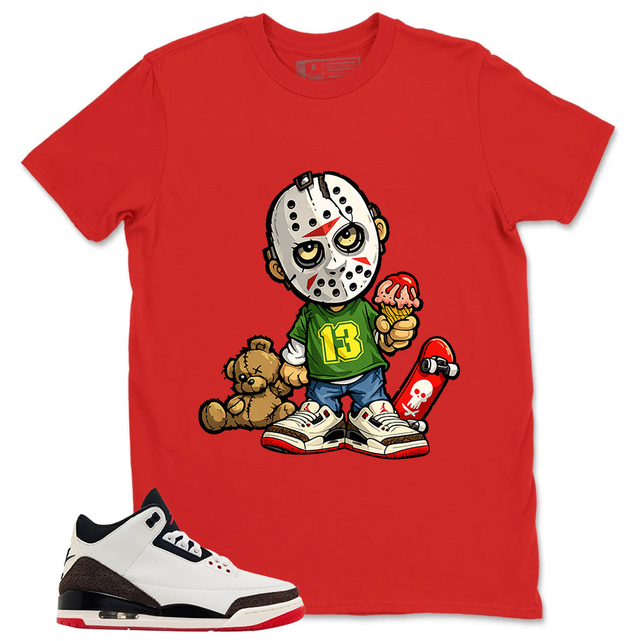 Cream World’s Best Dad 3s Zadago Shirt Little Jason Graphic