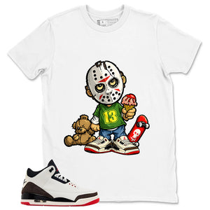 Cream World’s Best Dad 3s Zadago Shirt Little Jason Graphic
