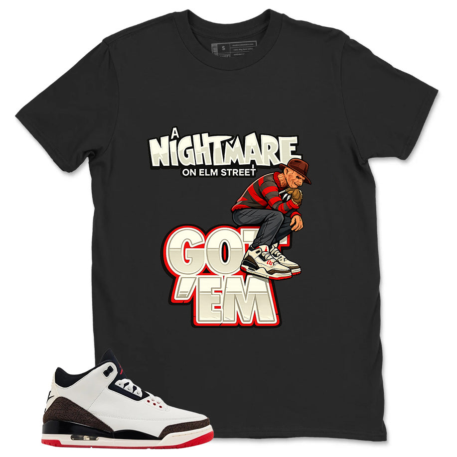 Cream World’s Best Dad 3s Zadago Shirt Nightmare On Elm Street Graphic