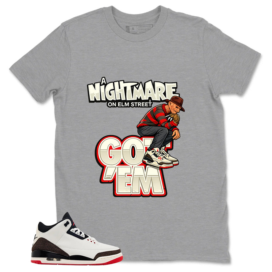Cream World’s Best Dad 3s Zadago Shirt Nightmare On Elm Street Graphic