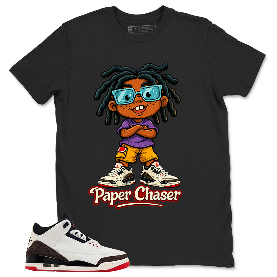 Cream World’s Best Dad 3s Zadago Shirt Paper Chaser Graphic