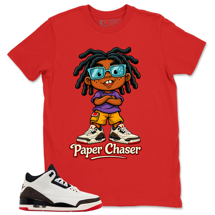 Cream World’s Best Dad 3s Zadago Shirt Paper Chaser Graphic